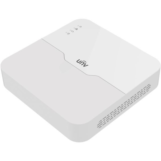 Uniview IP-PoE-Rekorder, 8 Kanäle IP, 8 Kanäle PoE, 1x SATA à 10 TB