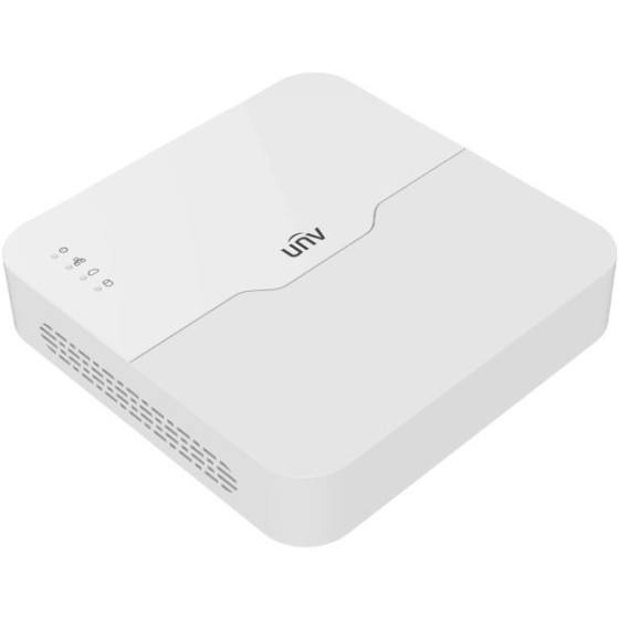 Uniview IP-PoE-Rekorder, 8 Kanäle IP, 8 Kanäle PoE, 1x SATA à 10 TB