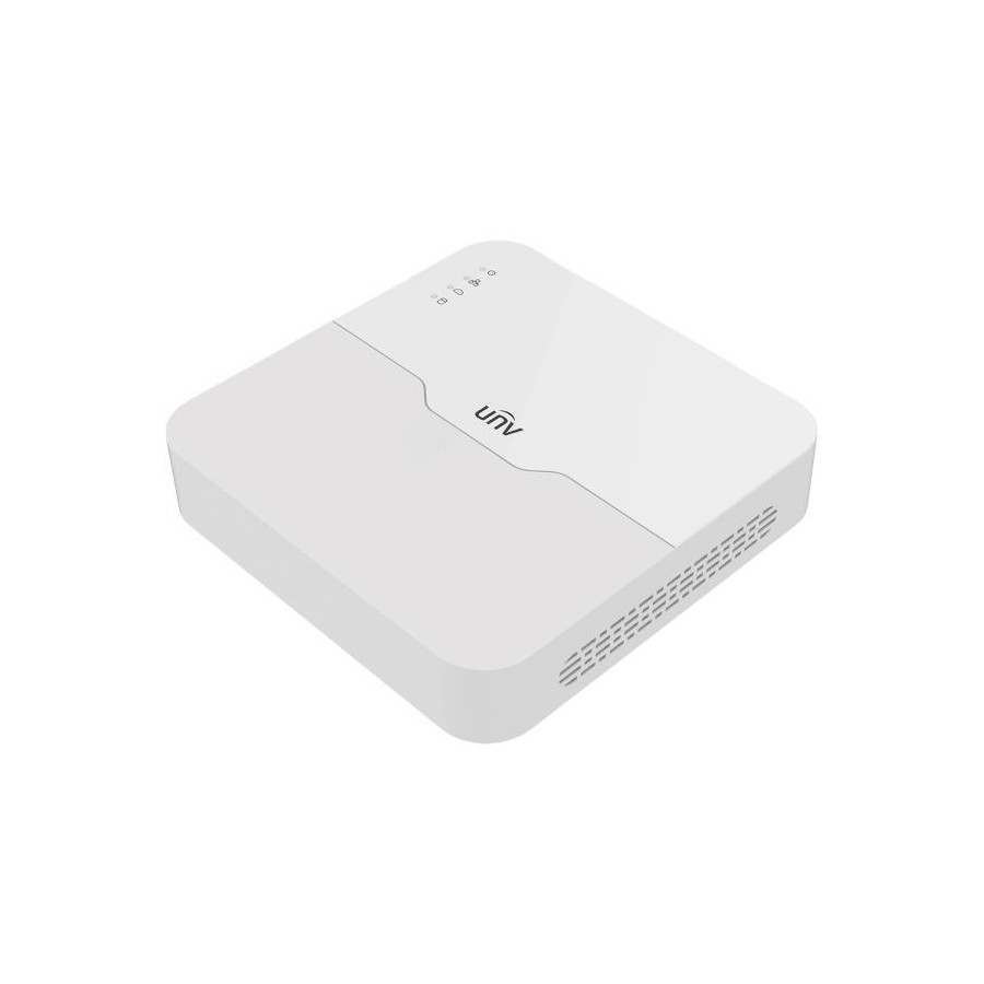 Uniview IP-PoE-Rekorder, 8 Kanäle IP, 8 Kanäle PoE, 1x SATA à 10 TB