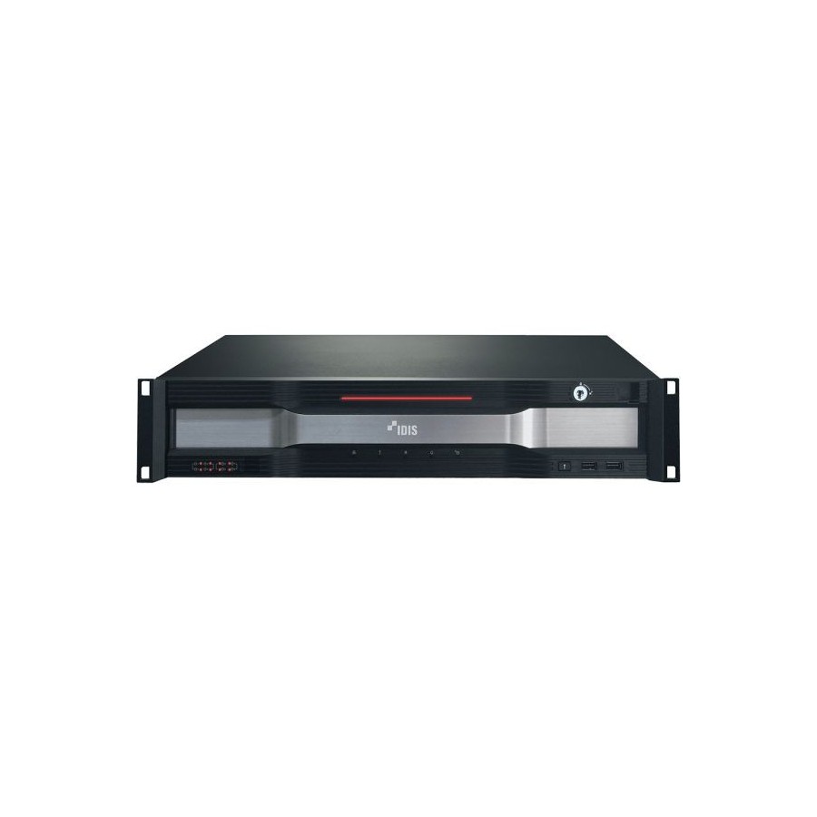 IDIS IP-Rekorder, 32 Kanäle IP, 8x SATA, 4 TB verbaut, NDAA, schwarz
