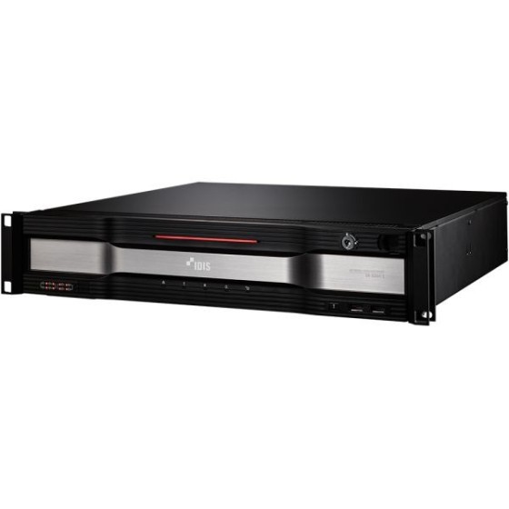 IDIS IP-Rekorder, 32 Kanäle IP, 8x SATA, 4 TB verbaut, NDAA, schwarz