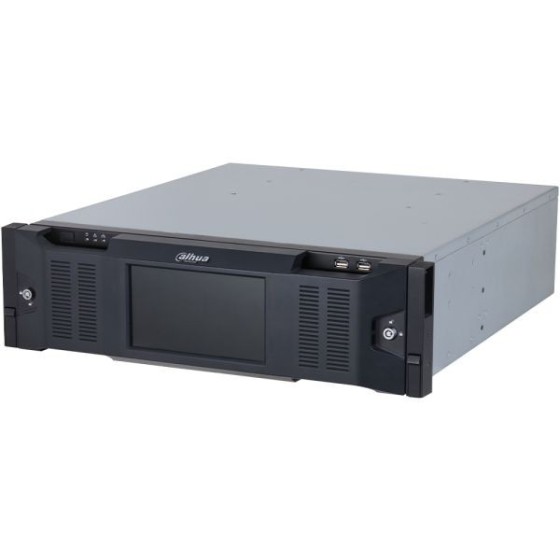 Dahua Video-Server, 256 Kanäle IP, 16x SATA à 20 TB, 3U, schwarz