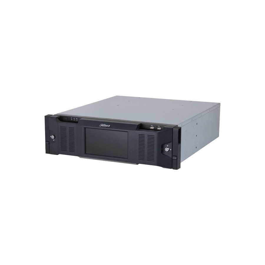 Dahua Video-Server, 256 Kanäle IP, 16x SATA à 20 TB, 3U, schwarz Dahua Video-Server, 256 Kanäle IP, 16x SATA à 20 TB, 3U, schwarz
