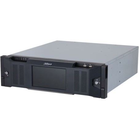 Dahua Video-Server, 256 Kanäle IP, 16x SATA à 20 TB, 3U, schwarz