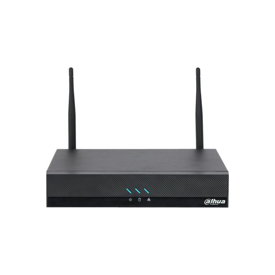 Dahua IP-WLAN-Rekorder, 4 Kanäle, 1x SATA à 20 TB, 1U, schwarz