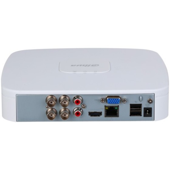 Dahua HD-CVI-Rekorder, 4 Kanäle, 6 Kanäle IP, 1x interne SSD à 1 TB