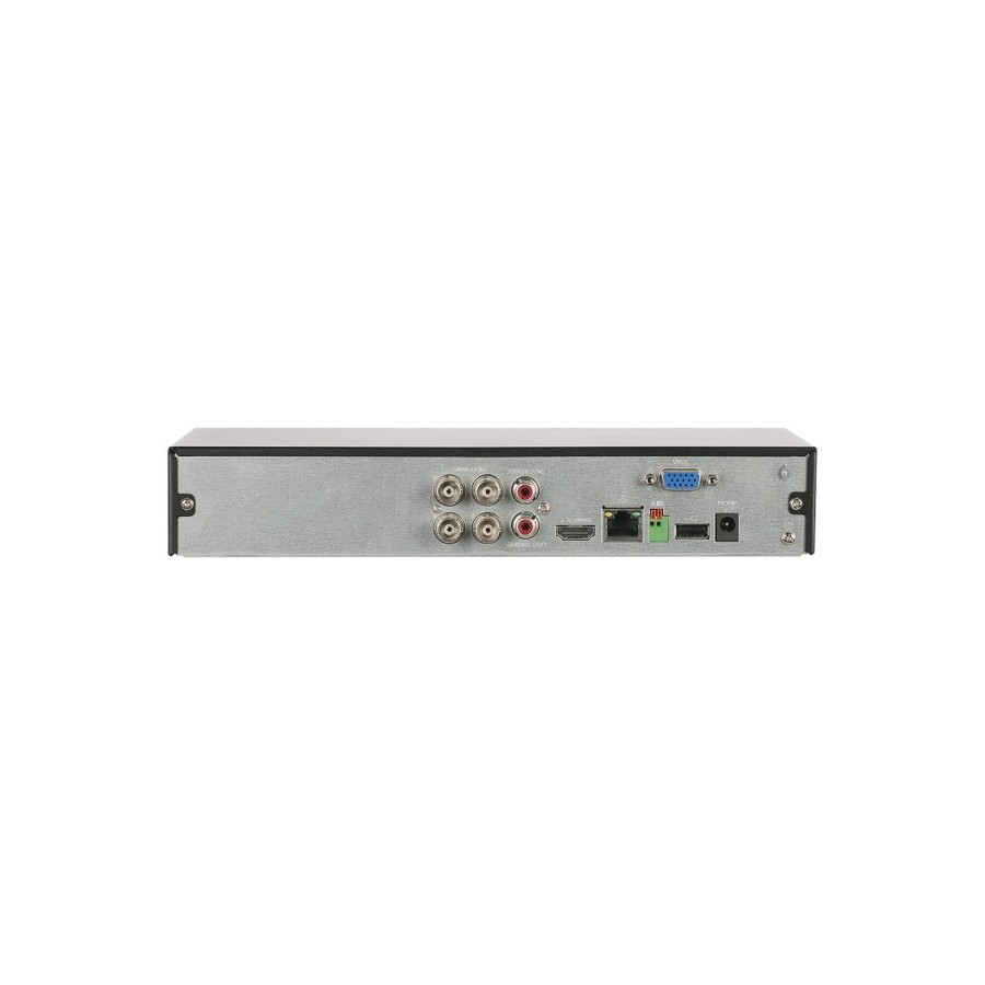 Dahua HD-CVI-Rekorder, 4 Kanäle, 6 Kanäle IP, 1 x SATA à 16 TB, 1U, schwarz