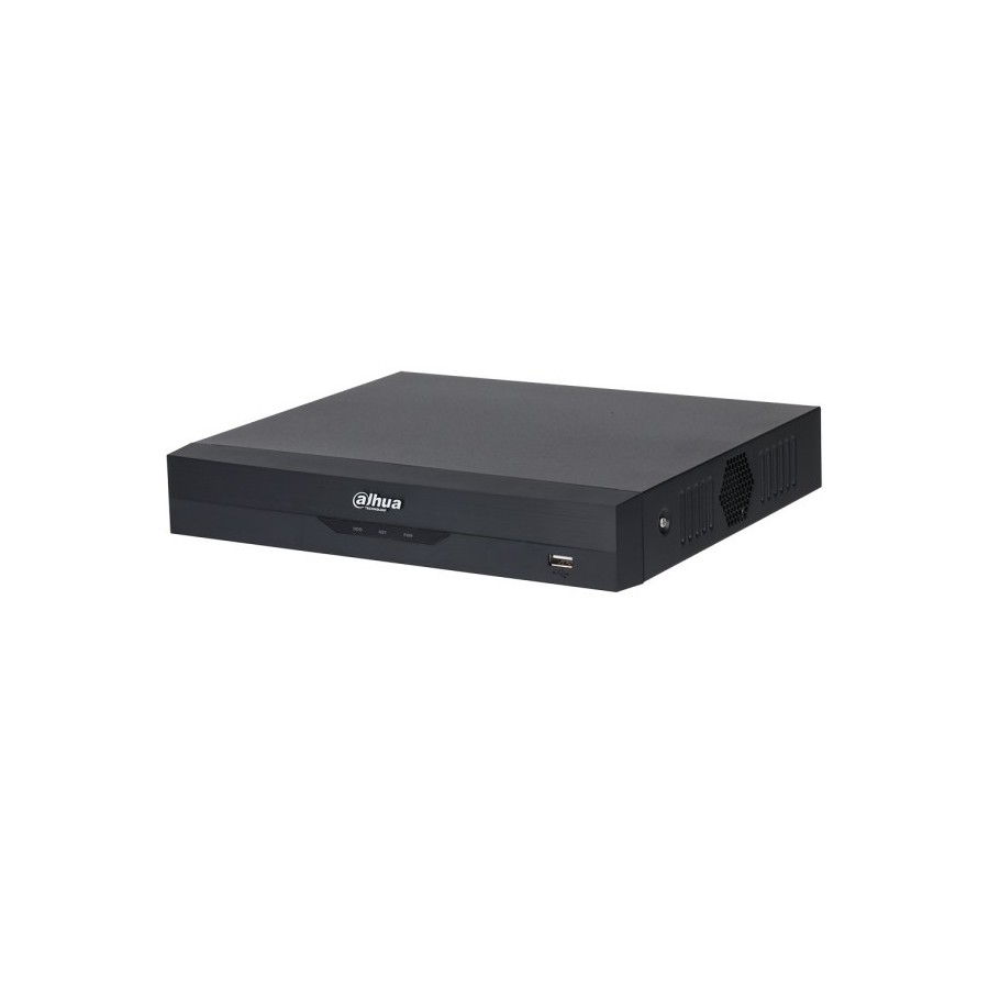 Dahua HD-CVI-Rekorder, 4 Kanäle, 6 Kanäle IP, 1 x SATA à 16 TB, 1U, schwarz Dahua HD-CVI-Rekorder, 4 Kanäle, 6 Kanäle IP, 1 x SATA à 16 TB, 1U, schwarz