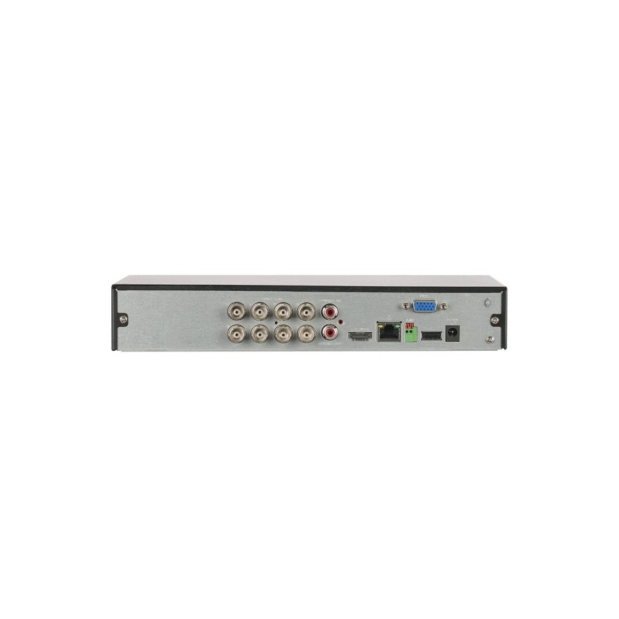 Dahua HD-CVI-Rekorder, 8 Kanäle, 10 Kanäle IP, 1x SATA à 16 TB