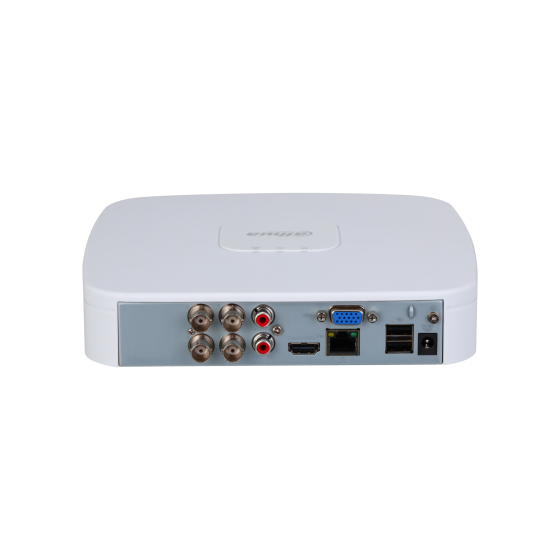 Dahua HD-CVI-Rekorder, 4 Kanäle, 1x SATA à 16 TB, 1U, weiß