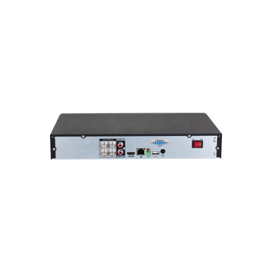 Dahua HD-CVI-Rekorder, 4 Kanäle, 1x SATA 1 à 16 TB, 1U, schwarz