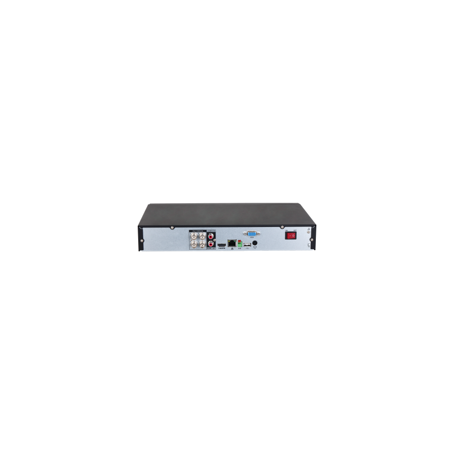 Dahua HD-CVI-Rekorder, 4 Kanäle, 1x SATA 1 à 16 TB, 1U, schwarz
