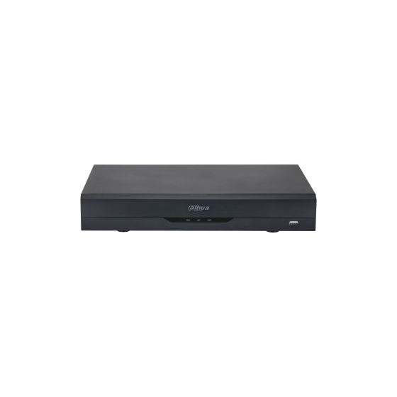 Dahua HD-CVI-Rekorder, 4 Kanäle, 1x SATA 1 à 16 TB, 1U, schwarz