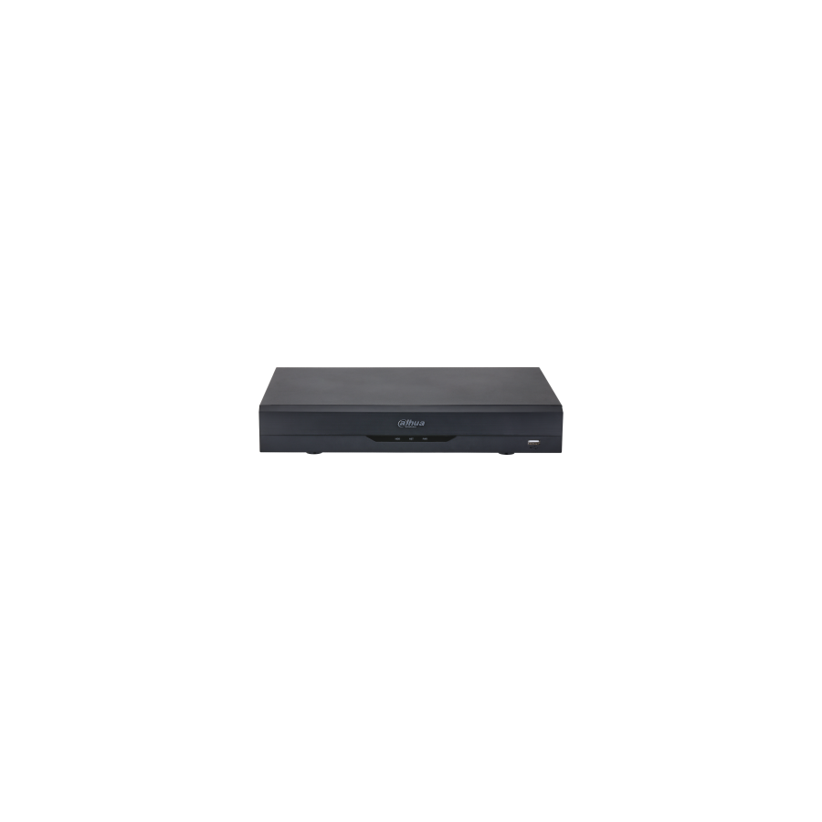 Dahua HD-CVI-Rekorder, 4 Kanäle, 1x SATA 1 à 16 TB, 1U, schwarz