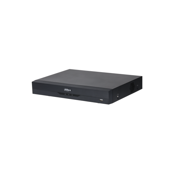 Dahua HD-CVI-Rekorder, 4 Kanäle, 1x SATA 1 à 16 TB, 1U, schwarz