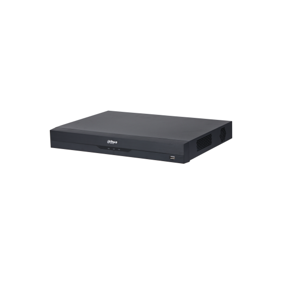 Dahua HD-CVI-Rekorder, 32 Kanäle IP, 2x SATA 2 à 16 TB, 1U, schwarz