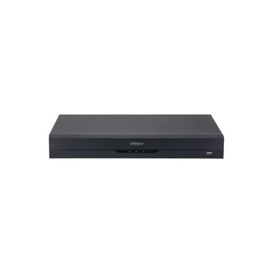 Dahua HD-CVI-Rekorder, 32 Kanäle IP, 2x SATA 2 à 16 TB, 1U, schwarz