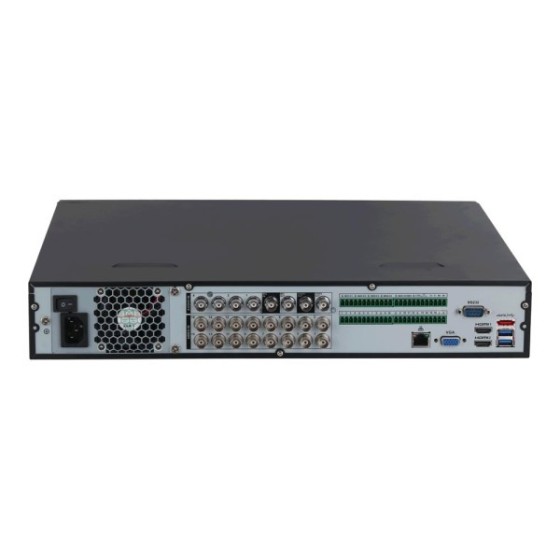 Dahua HDCVI-Rekorder, WizSense, 16 Kanäle, max. 12MP, H.265+