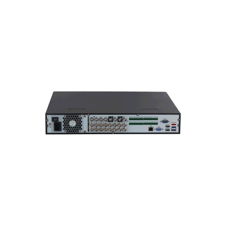 Dahua HDCVI-Rekorder, WizSense, 16 Kanäle, max. 12MP, H.265+