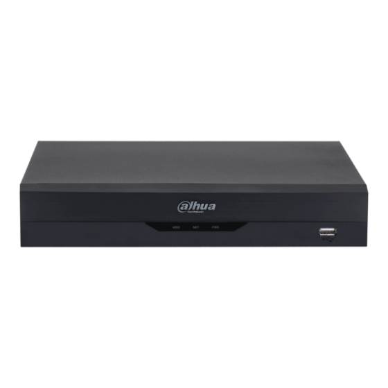 Dahua HD-CVI-Rekorder, WizSense, 8 Kanäle, max. 8MP, H.265+