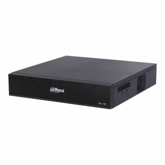 Dahua HD-CVI-Rekorder Penta-brid, 16 Kanäle, 32 IP-Kanäle, bis zu 4K, H.265+, 8 SATA à 16 TB