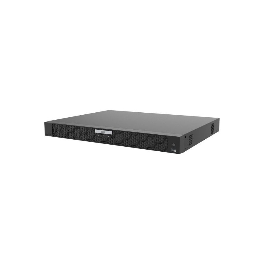 Uniview IP-Rekorder, 32 Kanäle IP, 4x SATA á 16 TB, NDAA, schwarz