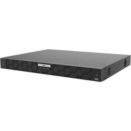 Uniview IP-Rekorder, 32 Kanäle IP, 4x SATA á 16 TB, NDAA, schwarz