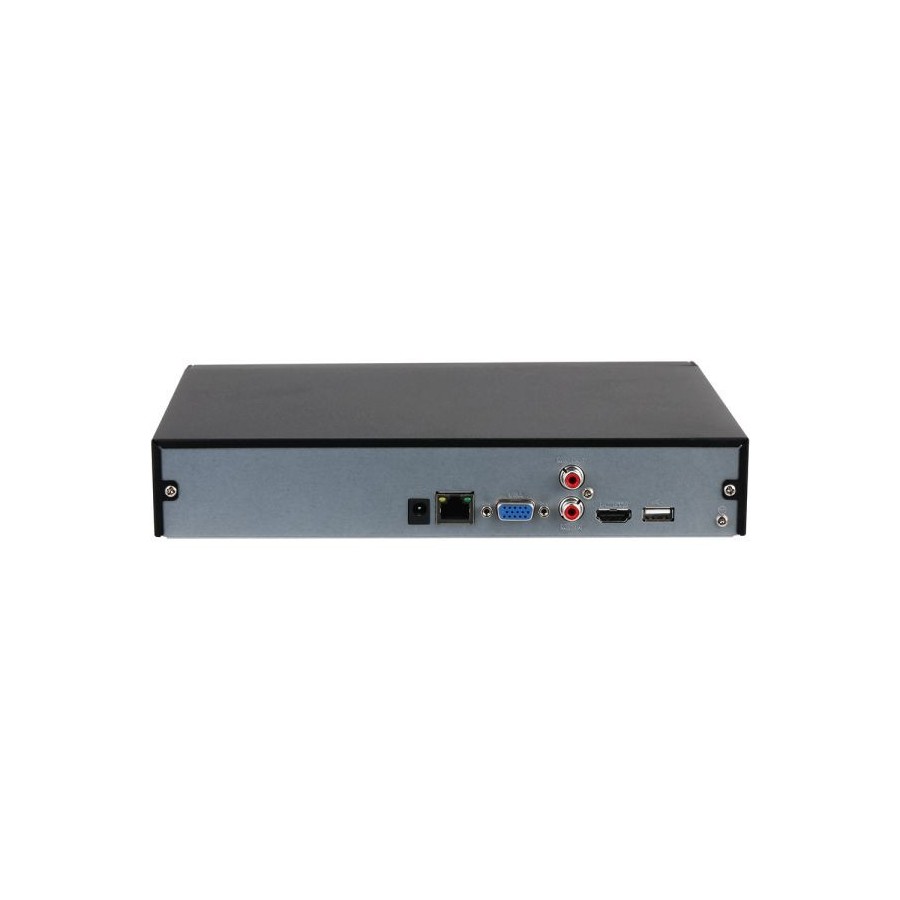 Dahua IP-Rekorder, 16 Kanäle IP, 1x SATA à 16 TB, 1U, schwarz