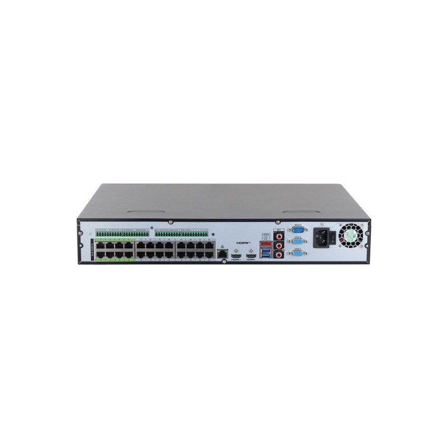 Dahua IP-Rekorder, 24 Kanäle IP, 24x PoE, 4x SATA à 20TB