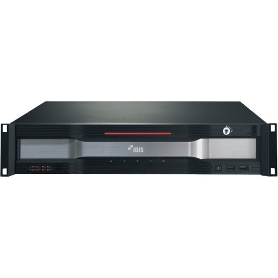 IDIS IP-Rekorder, 64 Kanäle IP, 8x SATA, 4 TB verbaut, NDAA, schwarz