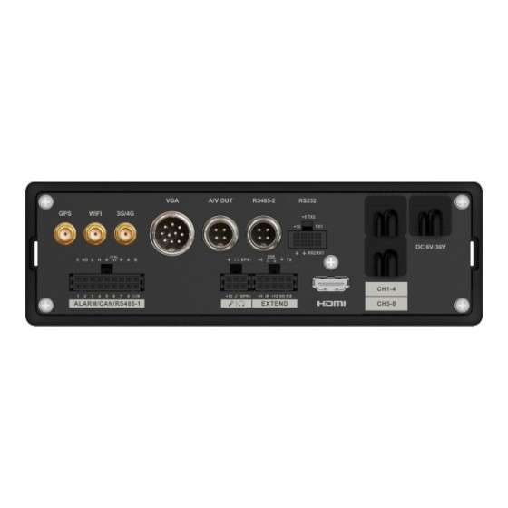 Dahua mobiler IP-PoE-Rekorder, 8 Kanäle IP, 8 Kanäle PoE