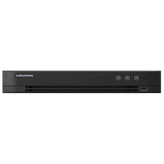 Grundig HD-TVI-Rekorder, 16 Känale, 32 Kanäle IP, 2x SATA à 10 TB