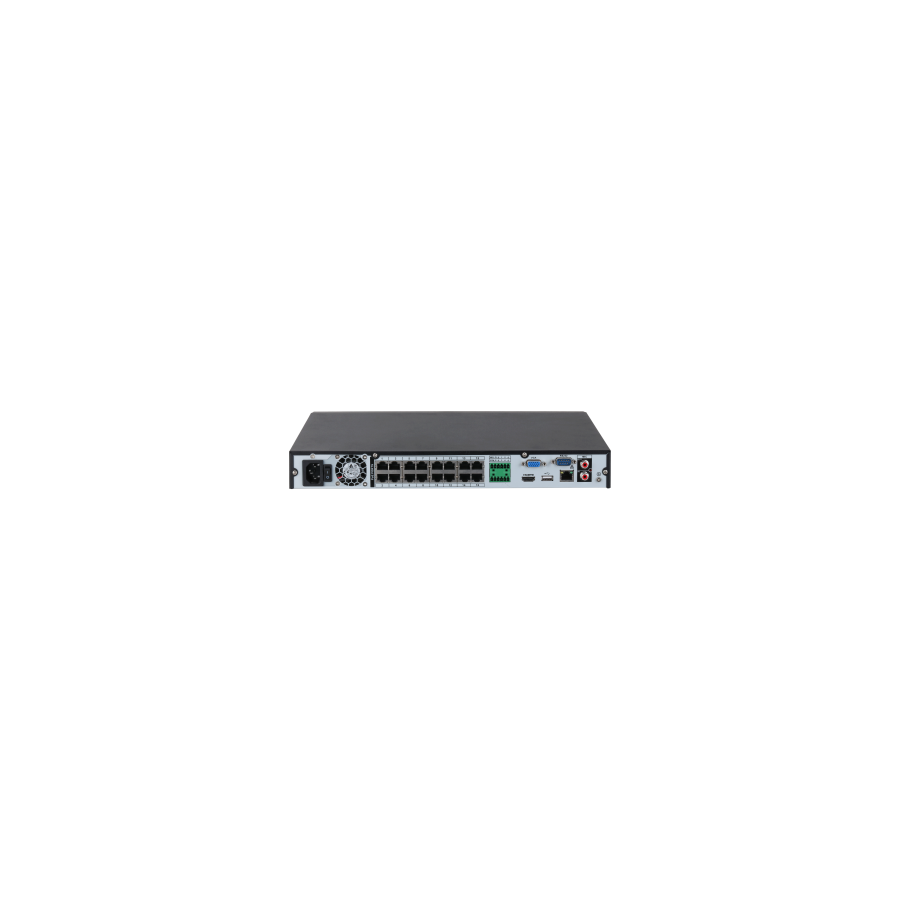 Dahua IP-PoE-Rekorder, 16 Kanäle IP, 16 Kanäle PoE, 2x SATA à 16 TB