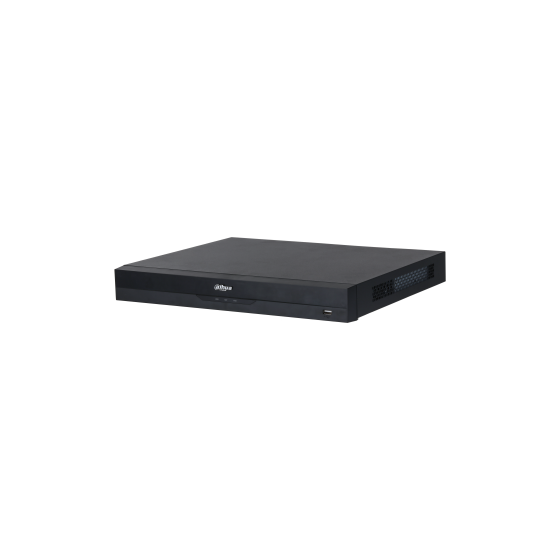 Dahua IP-PoE-Rekorder, 16 Kanäle IP, 16 Kanäle PoE, 2x SATA à 16 TB