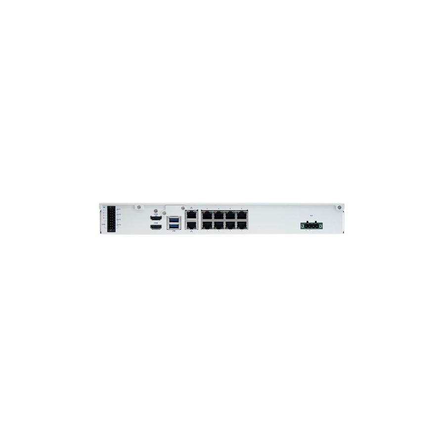 Avigilon HD Video Appliance Pro, 8 Ports PoE, 8 TB verbaut, NDAA, weiß