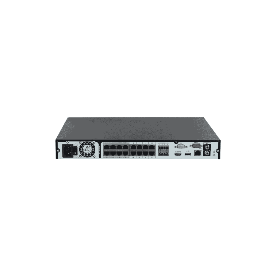 Dahua IP-Rekorder, WizSense, 32 Kanäle, 16PoE, max. 32MP, H.265+