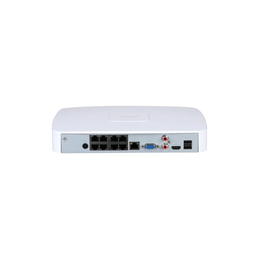 Dahua WizSense IP-Rekorder, 8 Kanäle, max. 16MP, H.265+