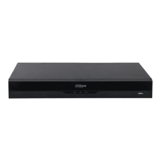 Dahua WizSense IP-Rekorder, 16 Kanäle, 16PoE, max. 32MP, H.265+