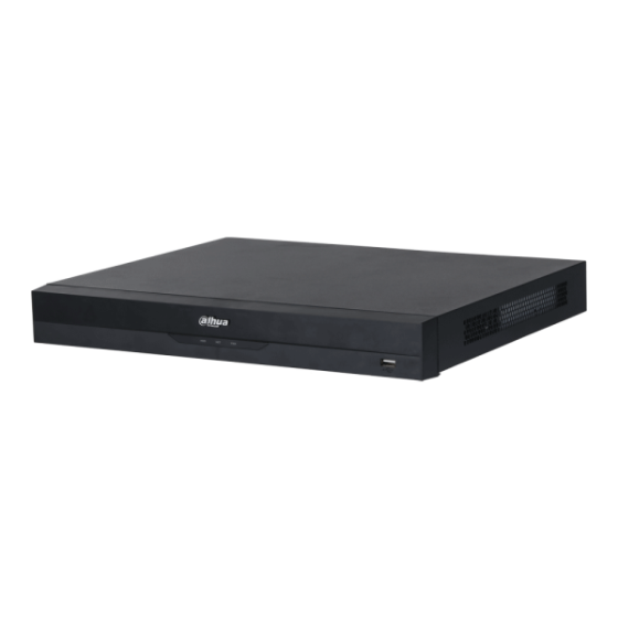 Dahua WizSense IP-Rekorder, 16 Kanäle, 16PoE, max. 32MP, H.265+
