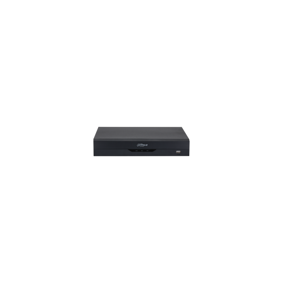 Dahua IP-PoE-Rekorder, WizSense, 4 Kanäle, max. 8MP, Smart H.265+