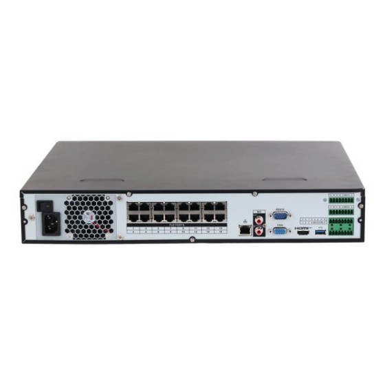 Dahua IP-Rekorder, WizSense, 16 Kanäle, max. 16MP, Smart H.265+
