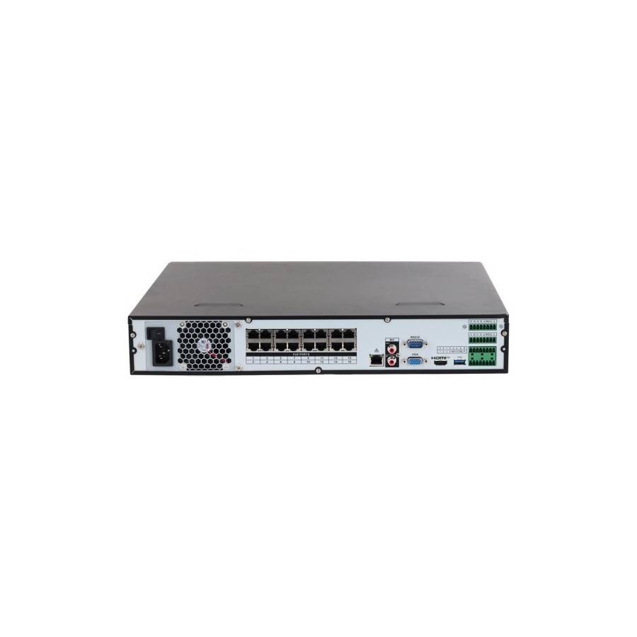 Dahua IP-Rekorder, WizSense, 16 Kanäle, max. 16MP, Smart H.265+