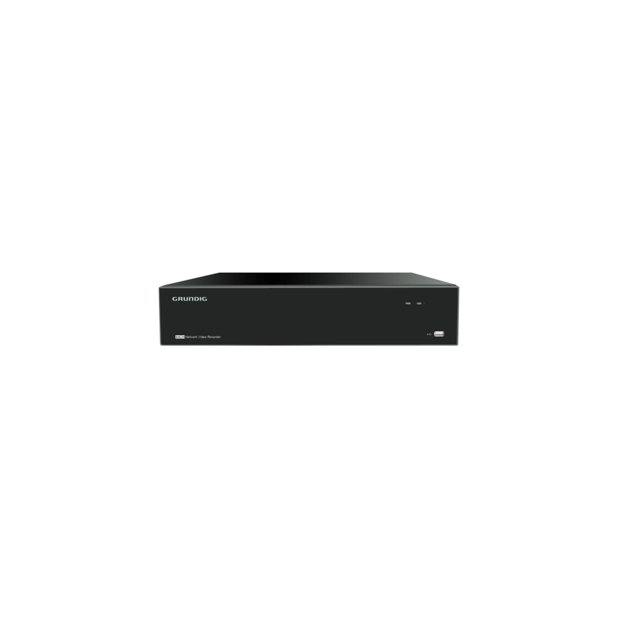 Grundig IP-Rekorder, 64 Kanäle, max. 8MP, H.265+, 8 SATA à 12TB Grundig IP-Rekorder, 64 Kanäle, max. 8MP, H.265+, 8 SATA à 12TB