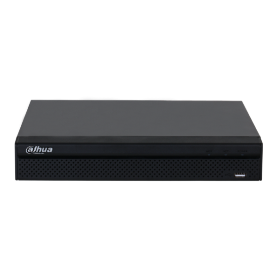 Dahua IP-Rekorder, Lite, 8 Kanäle, max. 12MP, H.265+, 1 SATA à 16TB