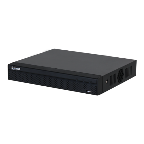 Dahua IP-Rekorder, Lite, 8 Kanäle, max. 12MP, H.265+, 1 SATA à 16TB