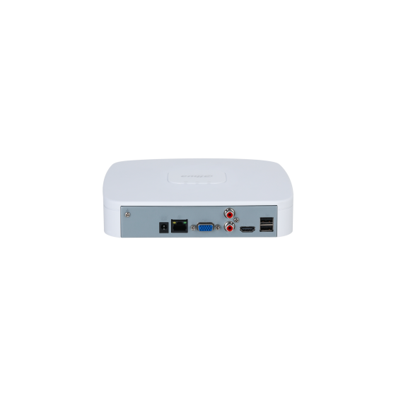 Dahua IP-Rekorder, 4 Kanäle (bis zu 12MP), H.265+, SATA à 1x16TB