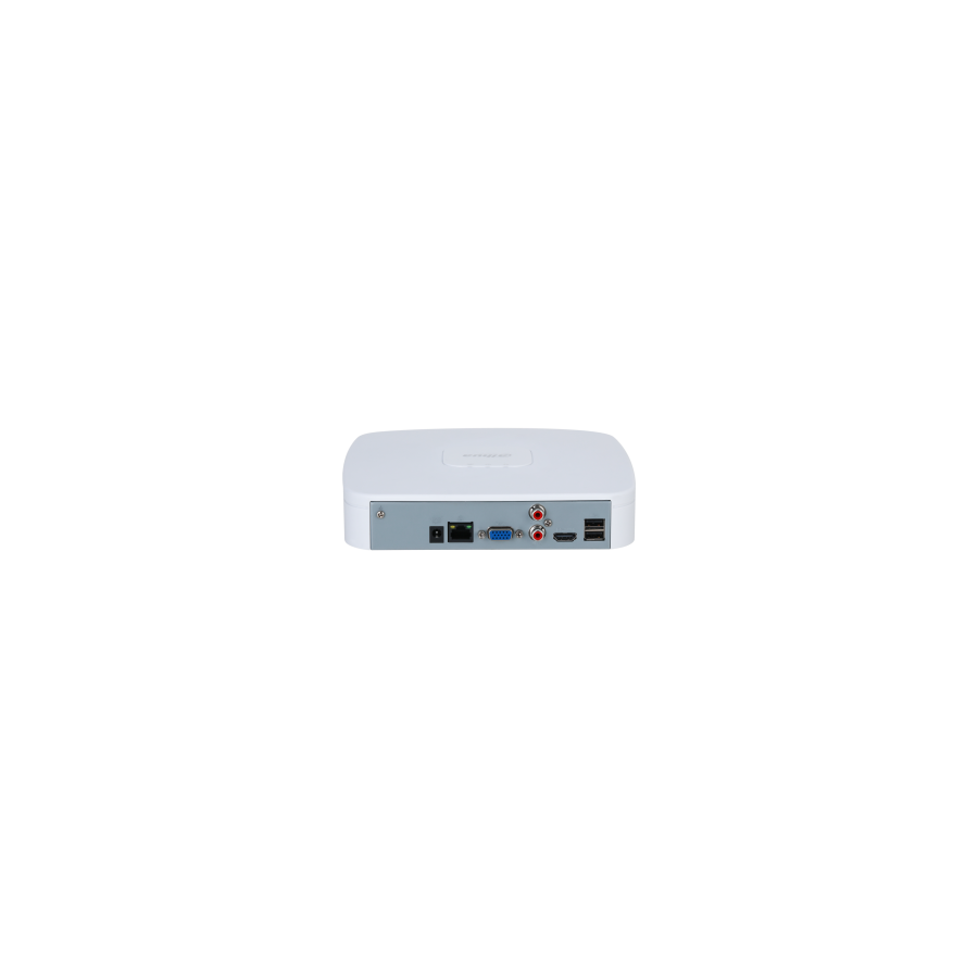 Dahua IP-Rekorder, 4 Kanäle (bis zu 12MP), H.265+, SATA à 1x16TB