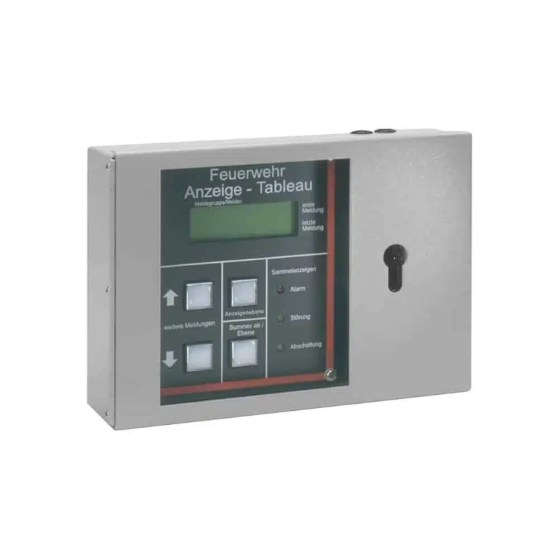 Feuerwehranzeigetableau FAT 3000-EDP-PROTOKOLL