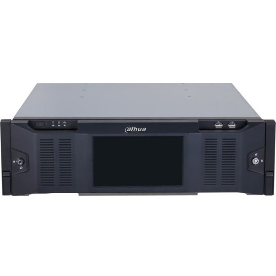Dahua Video-Server, 256 Kanäle IP, 16x SATA à 20 TB, 3U, schwarz