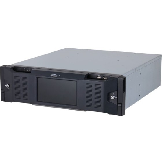 Dahua Video-Server, 256 Kanäle IP, 16x SATA à 20 TB, 3U, schwarz
